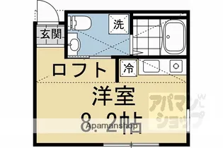 NEST冷泉町【1003号室】の間取り