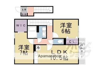グランステージB【2階】の間取り