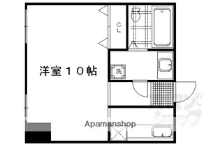 林ビル【503号室】の間取り