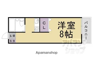 MハイツⅡ【203号室】の間取り