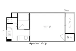 エルデ桃山 (2.3階)【2階】の間取り