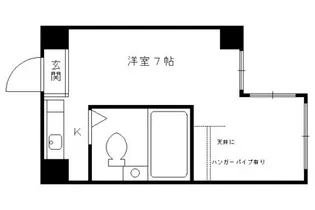 プリズン北村【201号室】の間取り