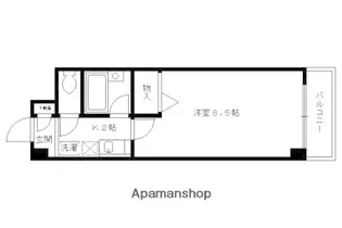 リバース桐山【5階】の間取り