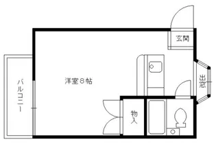 ハイツアシスト【203号室】の間取り