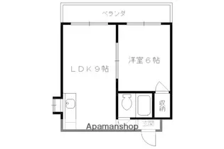 アビターレ深草【202号室】の間取り
