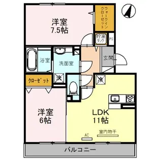 K’S シャトー【3階】の間取り