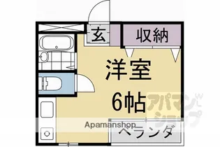 フラット717【305号室】の間取り