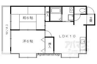 メゾン佐藤【101号室】の間取り
