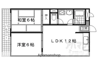アーバンハイツ【3階】の間取り