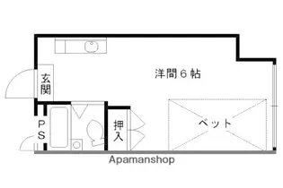 メゾン アルファ【103号室】の間取り