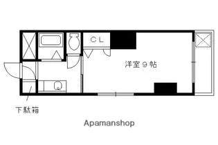 コスミィハイツ【3階】の間取り