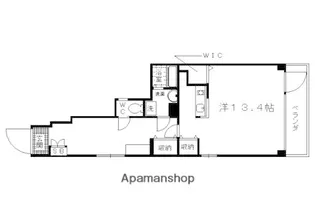 グランフィールド【3階】の間取り