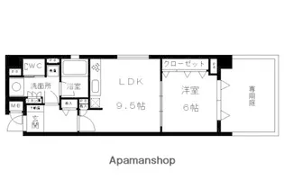 リーガル京都東本願寺前【1101号室】の間取り