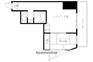 メゾン・フェリシア【302号室】の間取り