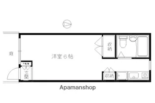 レジデンスはしば【101号室】の間取り