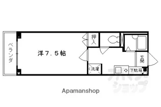 メゾン・ド・シャルム【403号室】の間取り