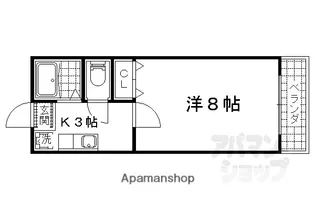 エスペランサ【103号室】の間取り