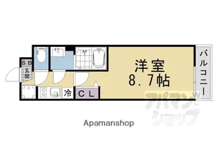 (仮称)グランデコート御陵天徳町【3階】の間取り