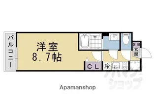 (仮称)グランデコート御陵天徳町【2階】の間取り