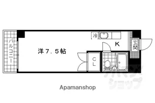 アネックスキューズ【4階】の間取り