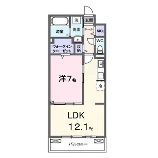 SYS大将軍【2階】の間取り