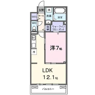 SYS大将軍【3階】の間取り