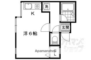 UPDビル【301号室】の間取り