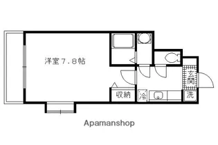 メゾン・アイリス【4C号室】の間取り