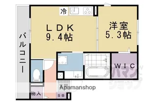 仮称)厨子奥若林町マンション【2階】の間取り