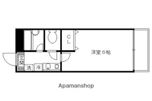 アドラブール【2階】の間取り