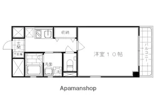 恒栄館【505号室】の間取り
