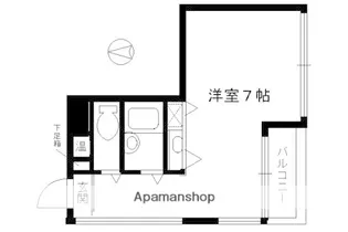 クリーンリビング四条大宮【603号室】の間取り