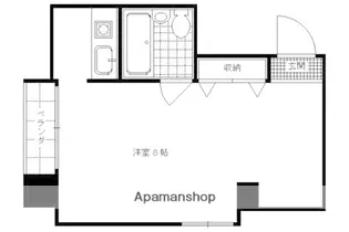 K・WARP【401号室】の間取り