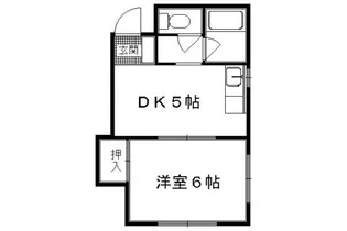 三興ハイツ【101号室】の間取り