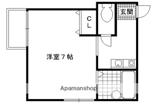 マーブル【103号室】の間取り
