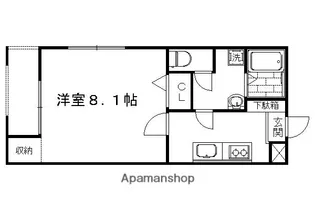 メゾン・アベイル【3階】の間取り