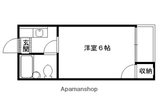 桃山フラット【303号室】の間取り