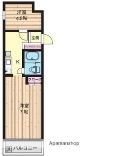 メゾン・ド・パリエ【312号室】の間取り