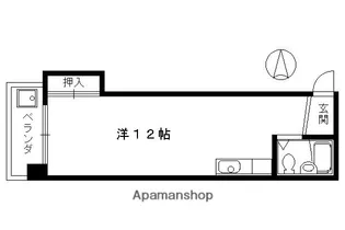 美光レジデンス【2C号室】の間取り