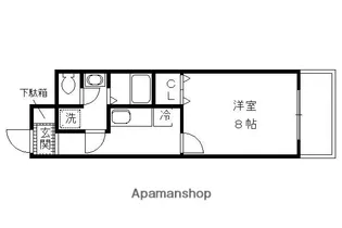 メゾン・ヴィーナス【6階】の間取り