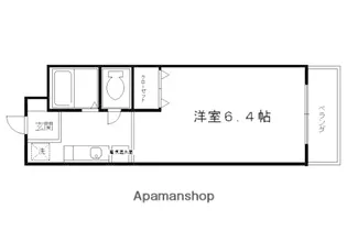 サーティフル新二条【3階】の間取り