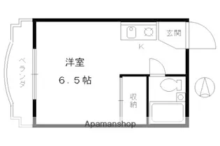 「シャトレ壬生」【207号室】の間取り