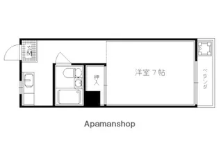 メゾンポエムIII【301号室】の間取り