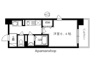 アルティスタ祇園【302号室】の間取り