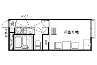 レオパレスおおやぶ【2階】の間取り