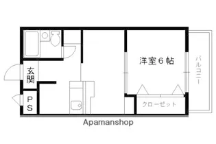 メゾン・ド・リビエール【2階】の間取り