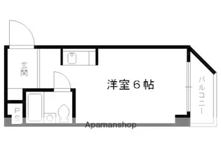アルビオンシティ京都沢町【2階】の間取り