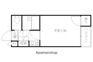 東野サンハイツ【108号室】の間取り