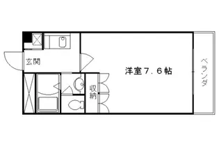 リヴィエール【3階】の間取り