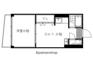 コーポ吉沢【402号室】の間取り